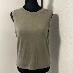 Loungewear or workout wear sleeveless top NWOT